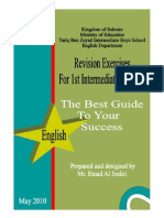 English Final Revision by Mr Emad Sediri