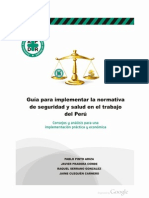 Guía para Implementar La Normativa de Seguridad y Salud en El Trabajo Del Perú