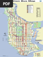 Manhattan Bus Map: The Bronx