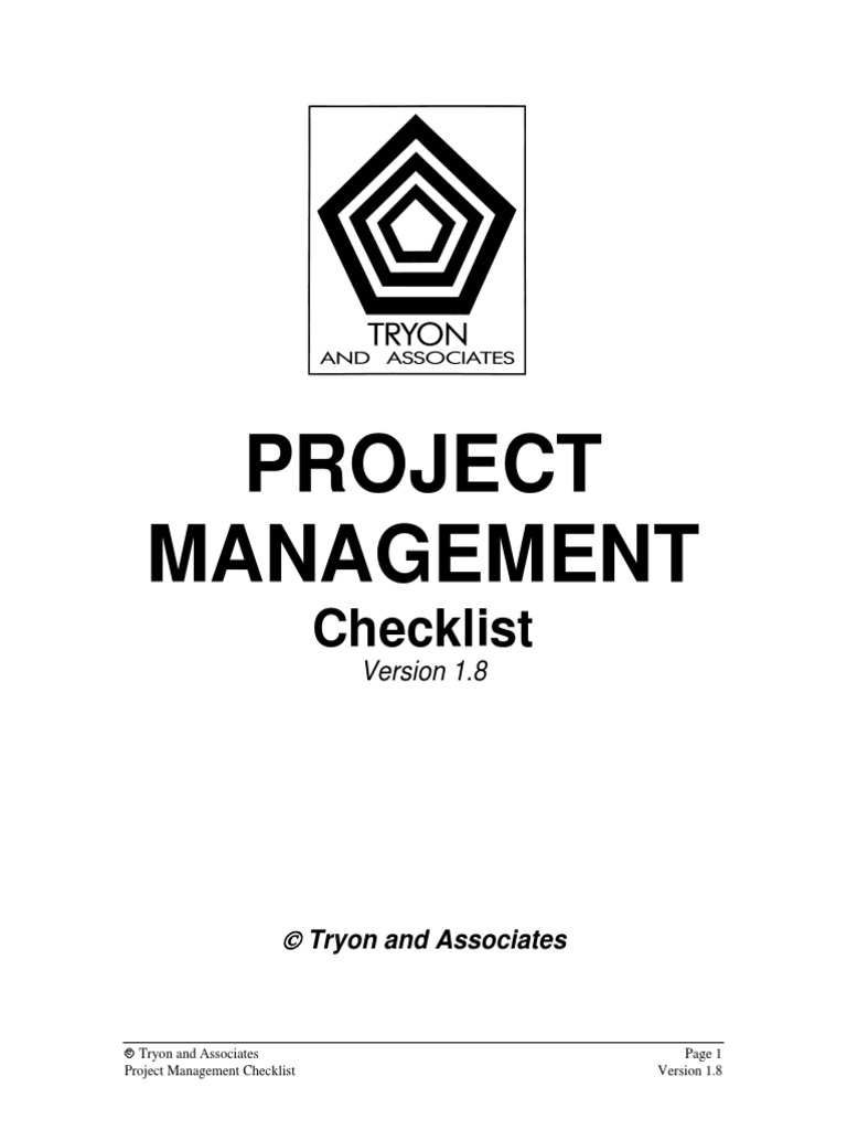 Task List - Project Management | PDF