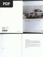 Download Audi TT TTS TTRS Coup Owners Manual by kurai SN257414590 doc pdf