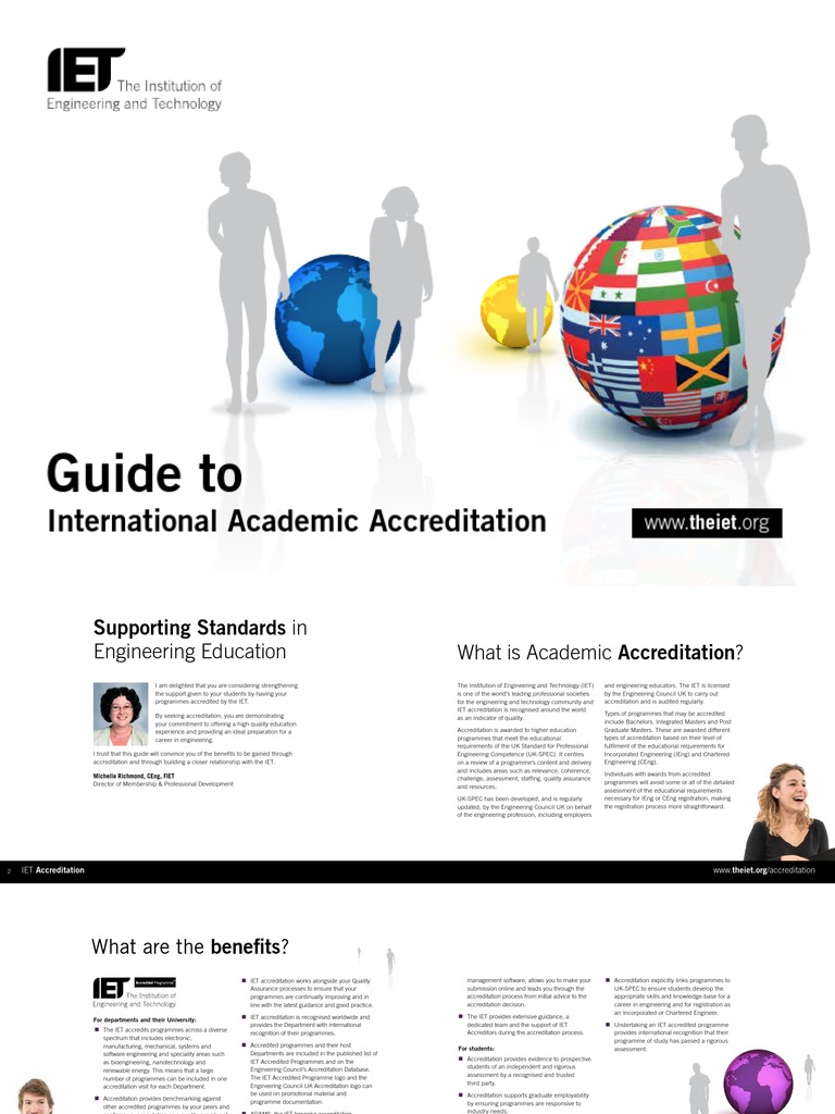 IET International Accreditation Brochure | PDF | Science And Technology ...