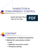 Transaction and Concurrent Control