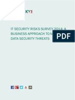 IT Security Risks Survey 2014 Global Report