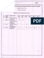 BSC Electronics 2012 2nd Year