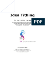 Idea Tithing: by Mark Victor Hansen