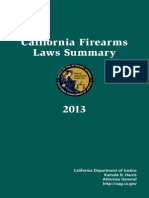 California Firearms Laws 2013