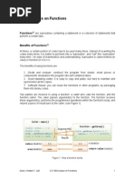 Lecture Notes on Functions C programming