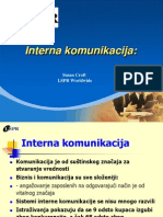 Interna Komunikacija