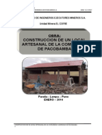 Informe Obra Pacobamba