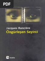 Jacques Ranciere - Özgürleşen Seyirci