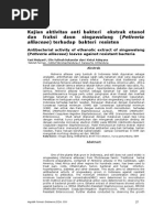 Download Kajian aktivitas anti bakteri  ekstrak etanol dan fraksi daun singawalang  by Cecep Kurnia S SN257458396 doc pdf