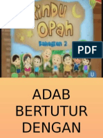 Adab Bercakap Sopan Santun