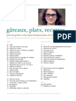 Liste Plats Et Recettes Goûter Et Repas D'anniversaire de Vos Enfants