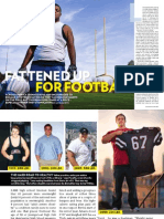 Football and Obesity- People Magazine