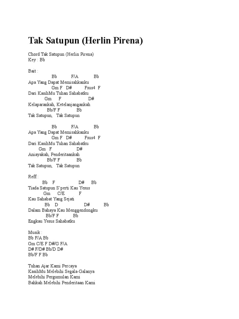 Chord Gitar Yesus Kekasih Jiwaku Chord Walls