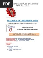 Informe de Laboratorio de Mecanica Den Fluidos Ii