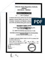 Licenses Issued by NEPRA To Independent Power Producers of Pakistan