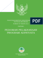 Permen 05 Tahun 2013 - Tentang Pedoman Pelaksanaan Program Adiwiyata