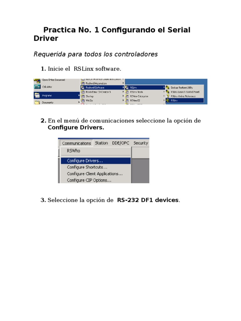 Practica 1 - El RsLinks | PDF