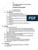 I. Definition and Delimitation of The Problem A