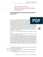 Educacion Corporal, y Estetica, Las Actividades Circenses Como Contenido de La Educación Física