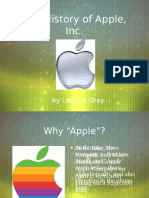 The History of Apple, Inc.: by Leanne Gray