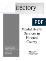 Mental Health Services Directory November 2014