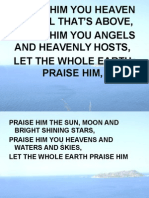 Praise Him King of Heaven and Earth