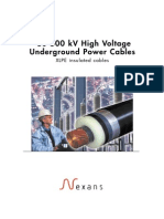 Underground Power Cable Design and Installation