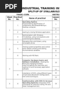 Splitup of Sem1