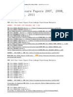 PMR Past Years Papers 2007, 2008, 2009, 2010, 2011 - Soalan PT3, SPM, STPM