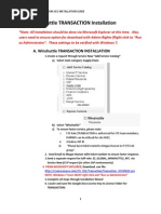 Winshuttle Installation Guide PDF