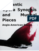 Romantic Opera Synopsis and Musical Pieces: Anglo-American Poems