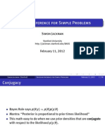 Bayesian Inference for Simple Problems