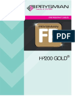 FP200 FR Gold Flex Cable - PDF - Prysmian FP200 Gold&Flex