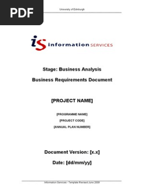 Business Requirements Document Brd1739