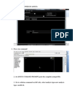 Modal Analysis in ANSYS