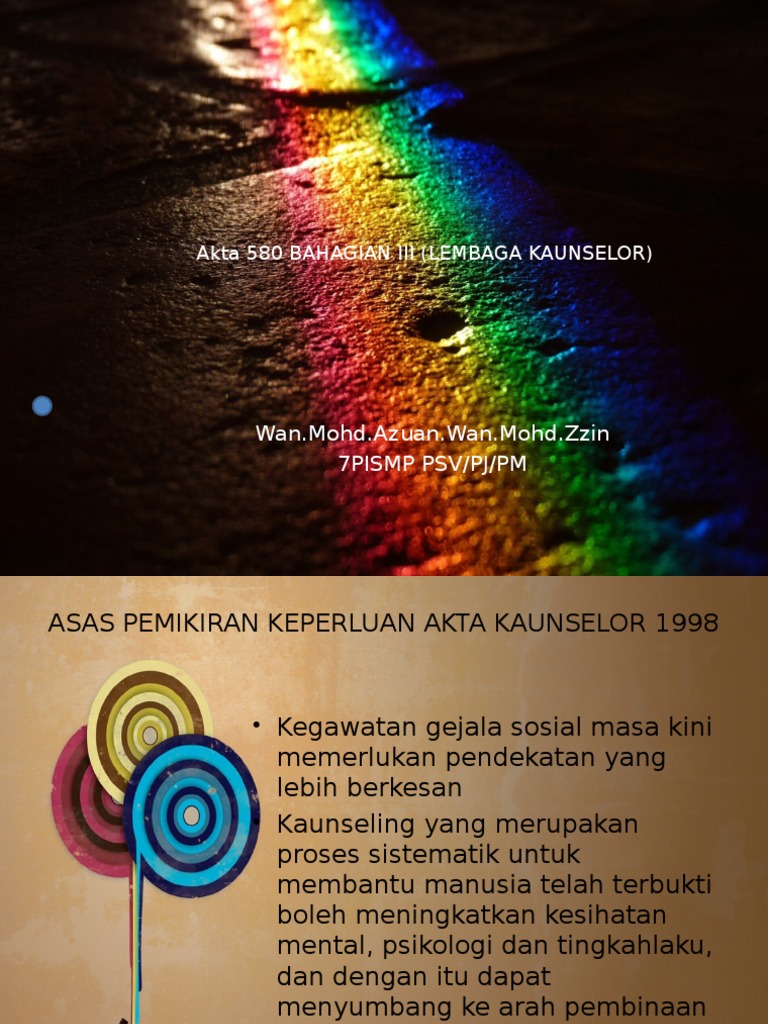 Akta 580 Lembaga Kounselor Pdf