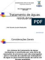 Tratamento de Águas Residuárias / Residuais