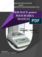 PresentationMASURAREA MASELOR - PADURET