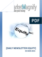 Daily Accurate News Letter For Equity