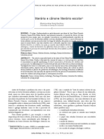 Educação Literária e Cânone Literário Escolar - Blanca Ana Roig Rechou) LIDO