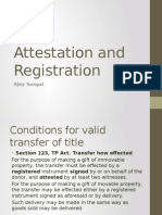 Attestation and Registration