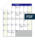 March 2015 : Sun Mon Tue Wed Thu Fri Sat