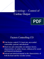 5 - Control of Cardiac Output