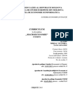 Teoria Economica Macroeconomia