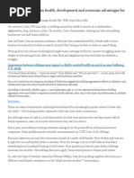 Big Families May Mean Health