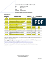 ATI Practice Codes