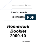 Homework Booklet (B)